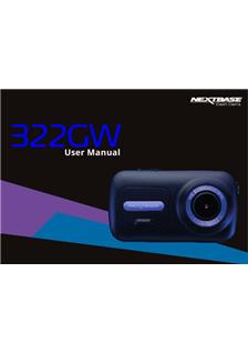 NextBase 322GW manual. Camera Instructions.